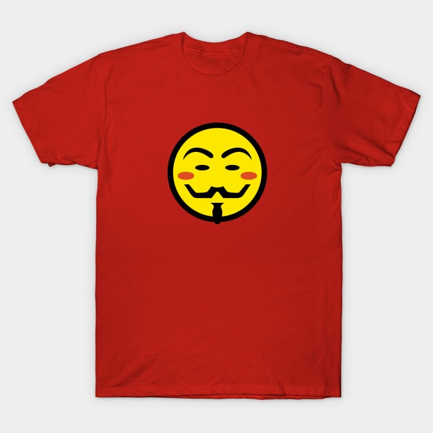 Vendetta Smiley T-Shirt by hardwear